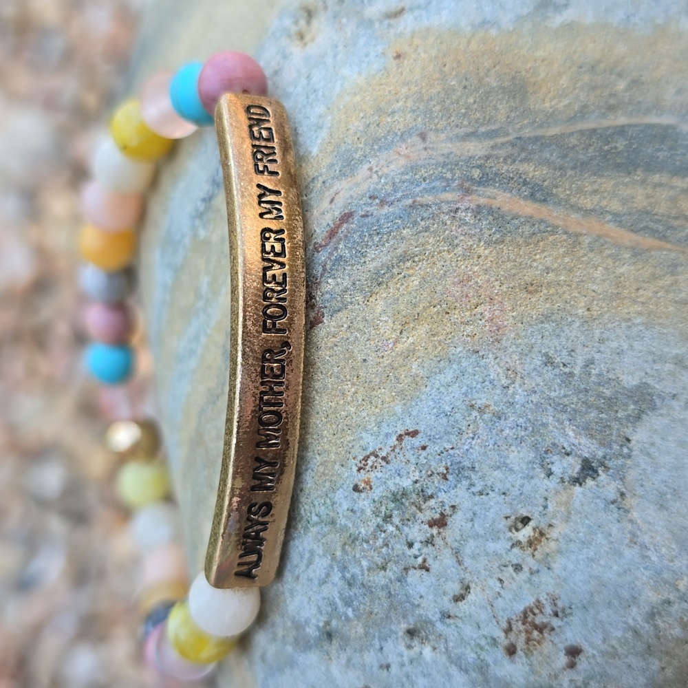 Mother's beaded bracelet